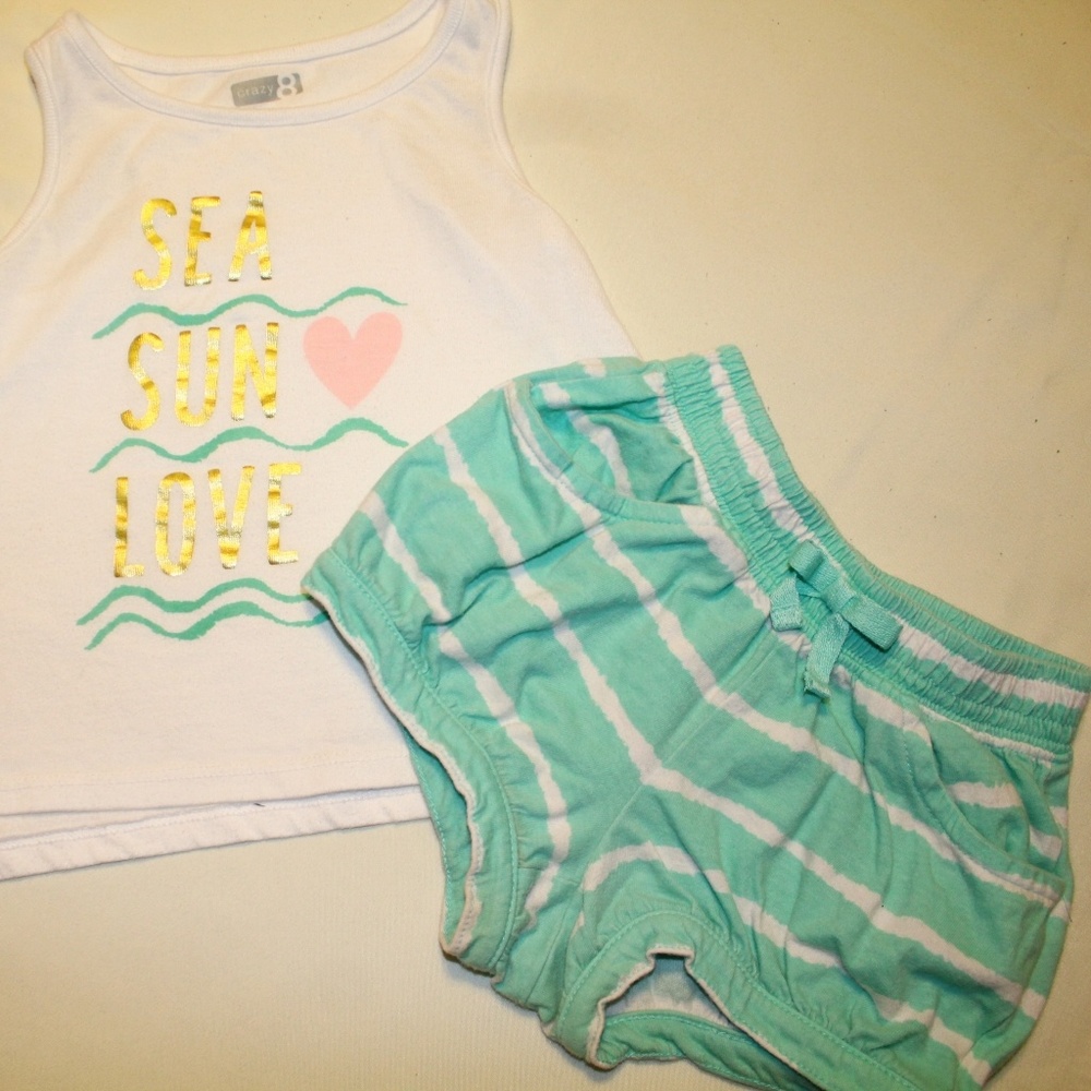 Cute summer top and bottom